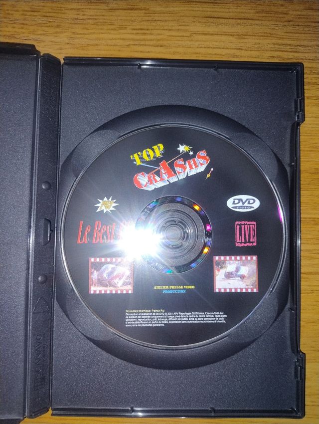 DVD TOP CRASHS