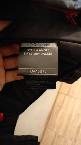 Chaqueta moto Alpinestars protección de burbuja