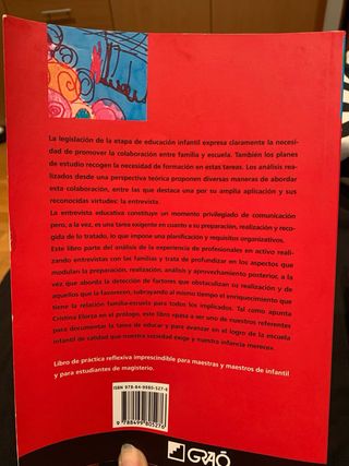 La Entrevista:construir la relacion con las famil.