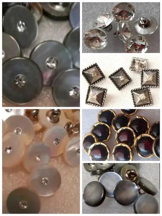 Lote 10 botones- 5 modelos