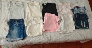 Lote de shorts pantalones cortos S M