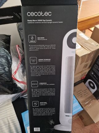 Calefactor ceramico vertical