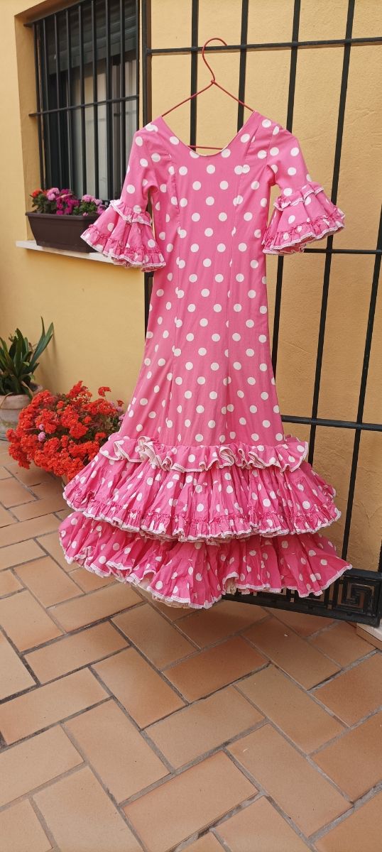 Vestido flamenca niña