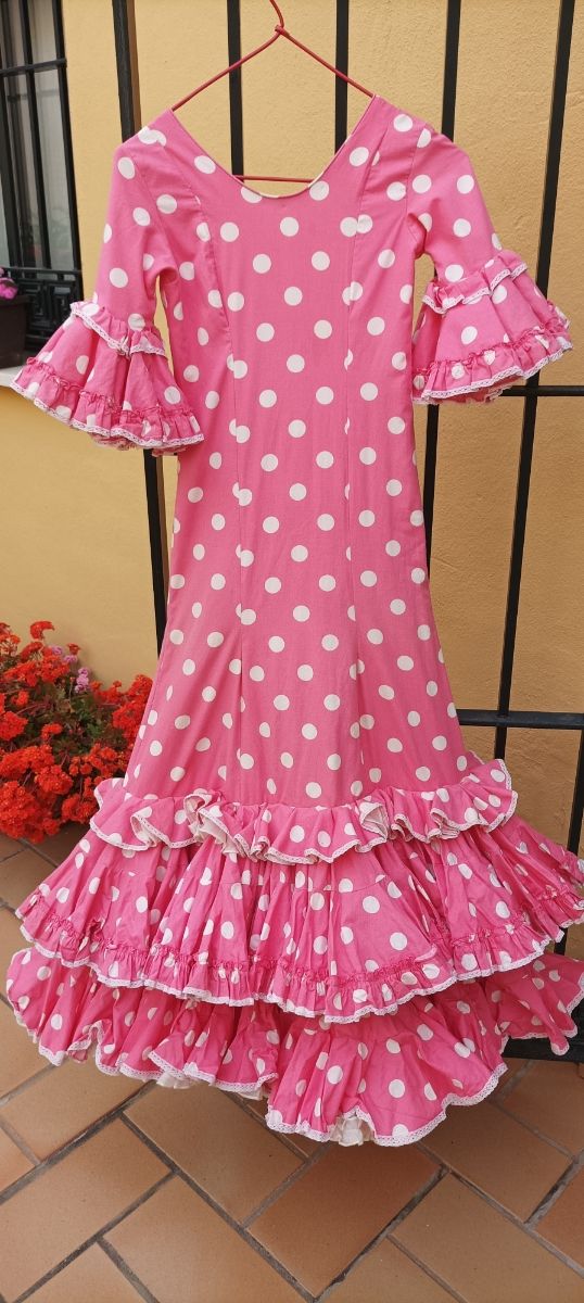 Vestido flamenca niña