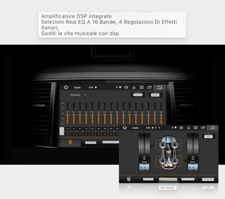 Navigazione radio GPS per auto lx35 Da 7”