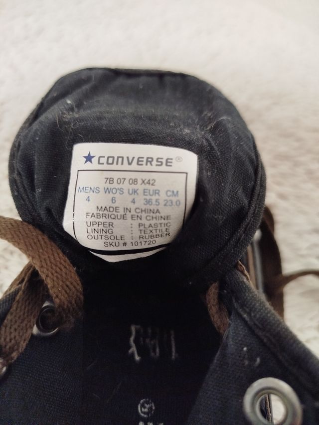 Zapatillas Converse vintage, núm 36'5.