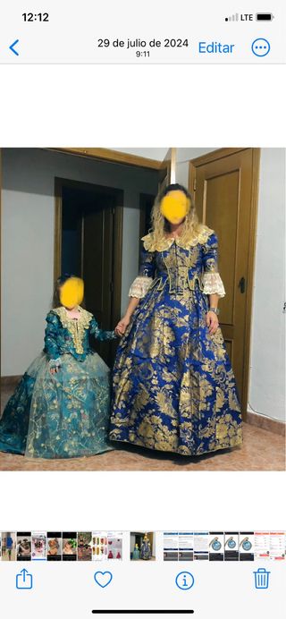 vendo 2 Trajes de fallera