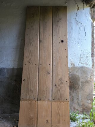 Puerta de madera