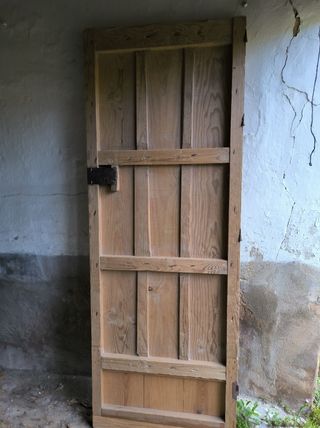 Puerta de madera