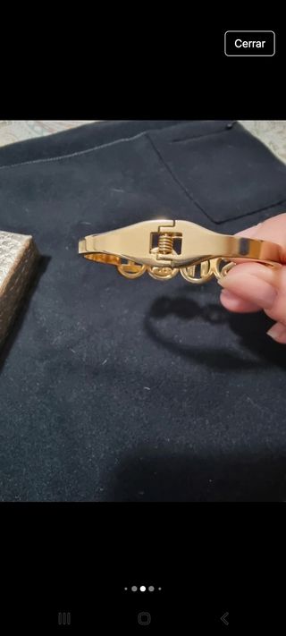 Conjunto de pulsera y pendientes de acer