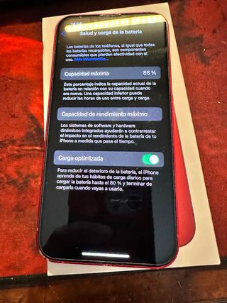 Iphone  13 product red 128gbs