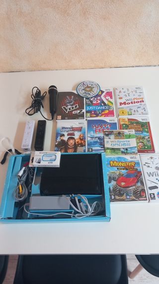 Wii con juegos 