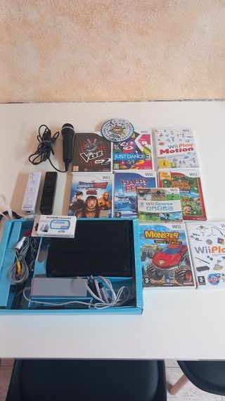Wii con juegos 