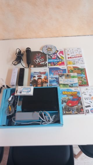 Wii con juegos 