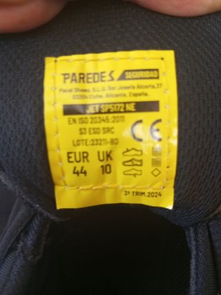 Zapatos de seguridad 