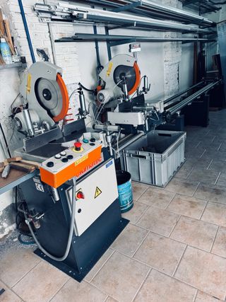 Maquinaria fabricacion Aluminio