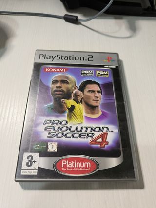 Pro Evolution soccer 4 Platinum PS2