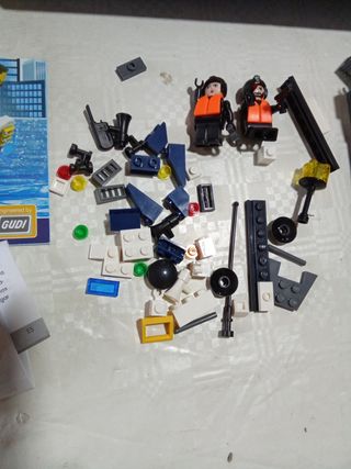 Lego barco patrulla policial