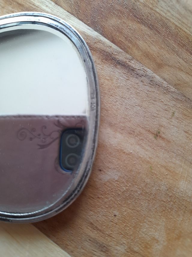 Specchio antico argento