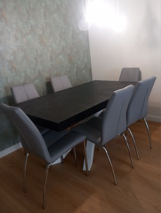 Conjunto 6 sillas salon comedor