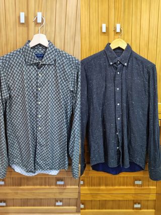 Lote 2 camisas Scalpers