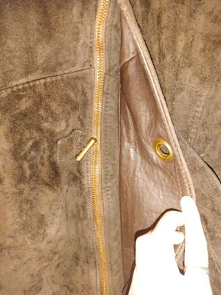 Chaqueta OVERSIZE cuero VINTAGE