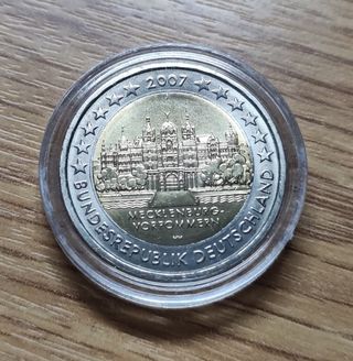 2 euros Alemania 2007 SC