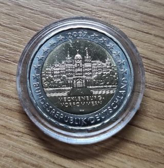 2 euros Alemania 2007 SC