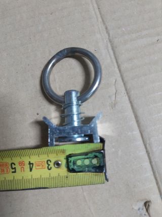 10 Ganchos soportes anclaje de carga