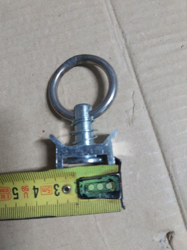 10 Ganchos soportes anclaje de carga