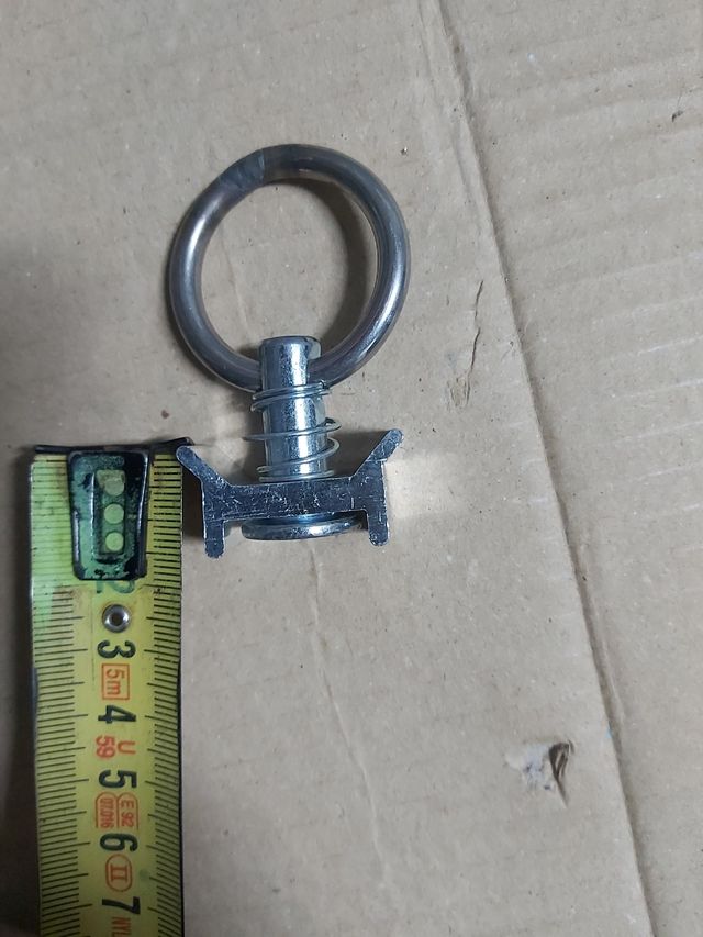 10 Ganchos soportes anclaje de carga