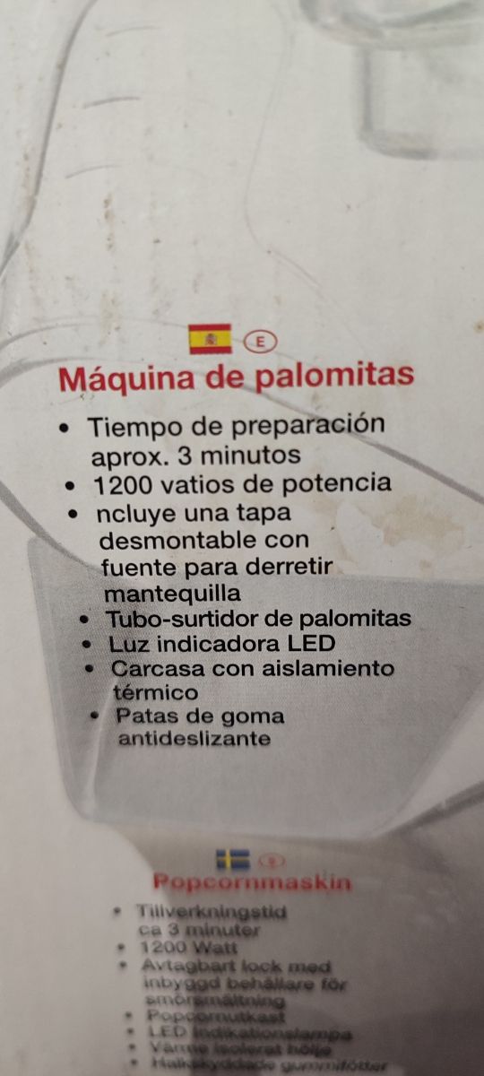 Palomitera Electrica Bifinett