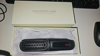 Spazzola riscaldante lisciante capelli