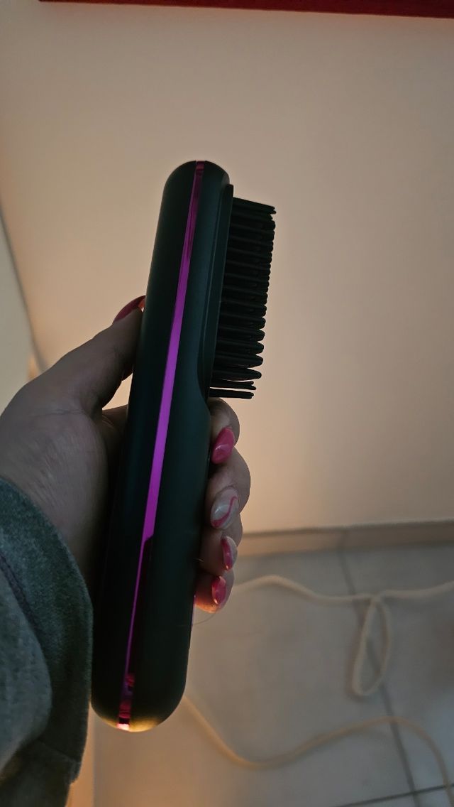 Spazzola riscaldante lisciante capelli