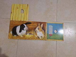 Libro con desplegables. Les mascotes