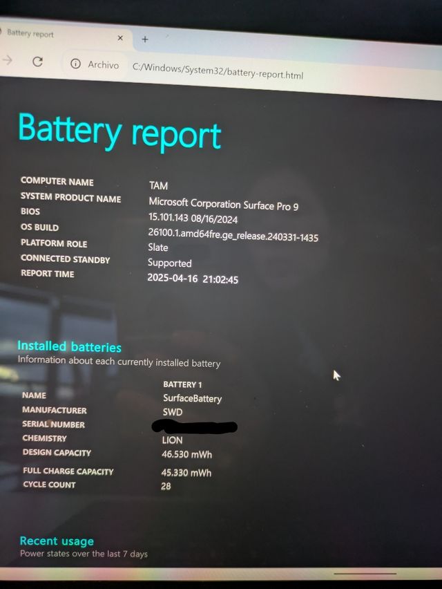 Microsoft surface pro 9