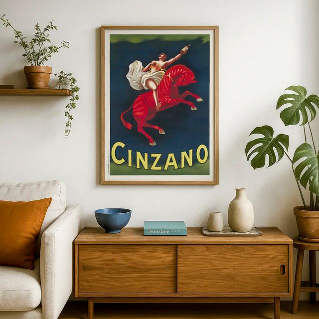 POSTER VINTAGE CINZANO
