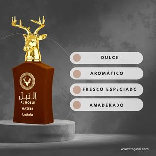 AL NOBLE WAZEER LATTAFA - PERFUME ARABE - HOMBRE