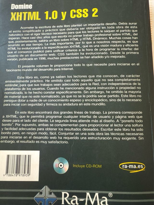 Domine XHTML 1.0 y CSS 2