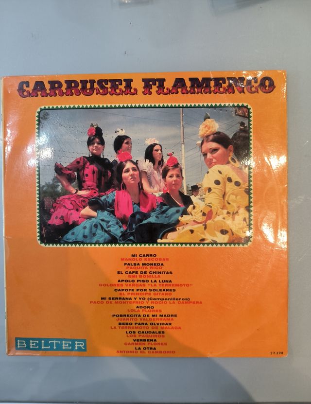 Vinilo Carrusel Flamenco