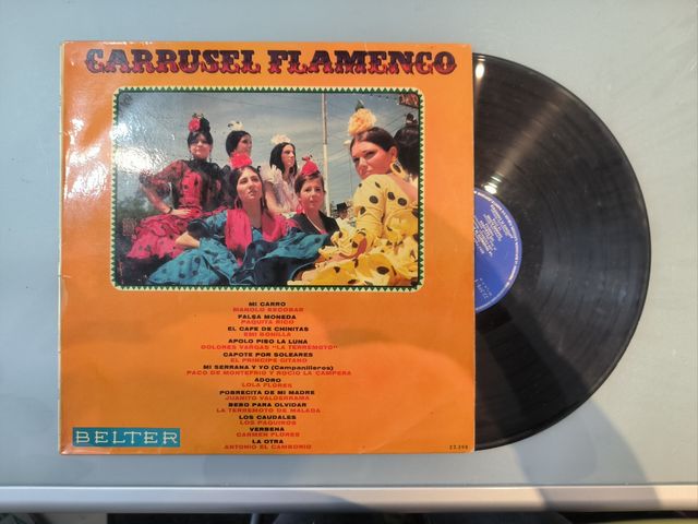 Vinilo Carrusel Flamenco