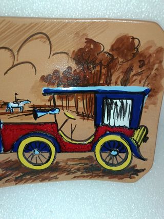 Ceramica Auto d'Epoca F.Bozzola Vintage
