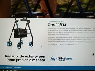 Carrito andador adulto