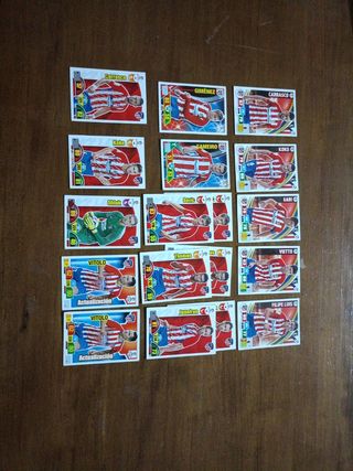 Cromos del Atlético de Madrid 