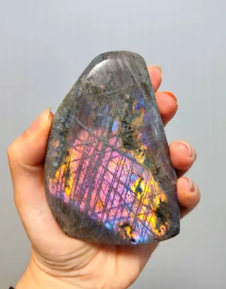 Labradorite Viola rosa pietra