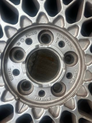 Llantas bbs e34