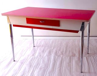 Tavolo da Lavoro in formica anni 60