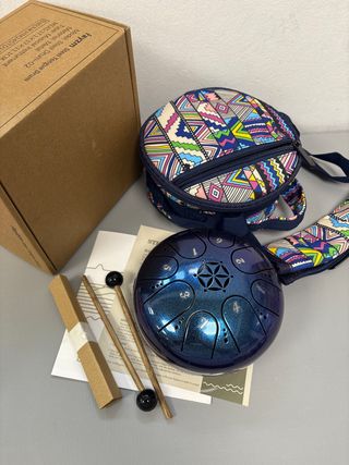Tambor de Lengua de Acero de Titanio con Bolsa 5 