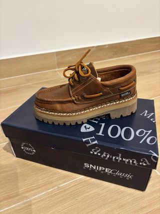 Zapatos nauticos Snipe niño niña 
