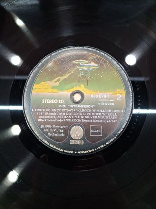 VINILO DIO INTERMISSION